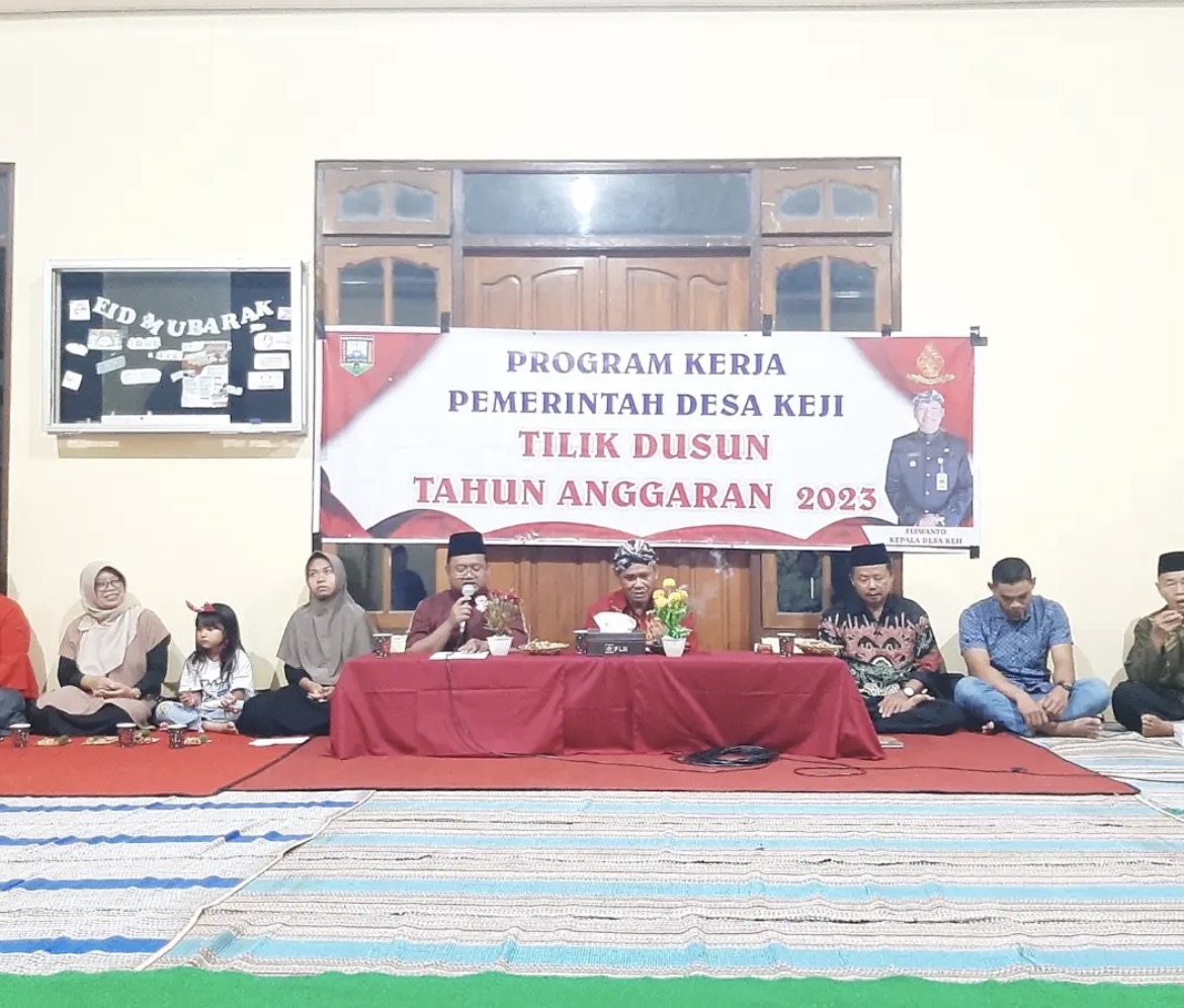 Sampul album Pelaksanaan Program kerja ‘Tilik Dusun’