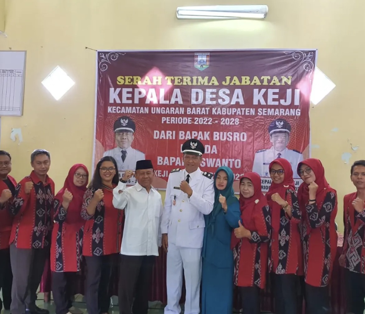 Sampul album Pelantikan Kepala Desa Keji periode 2022-2030