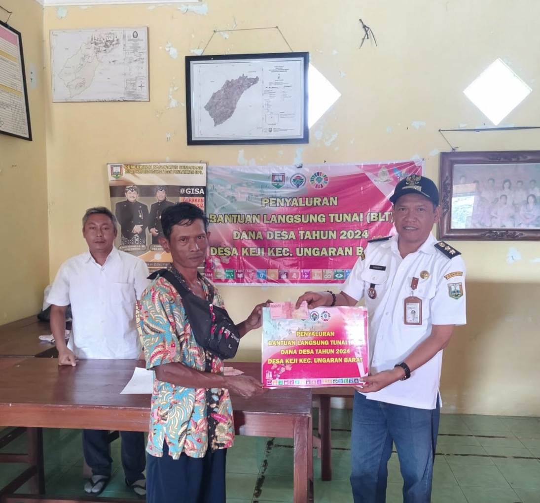Sampul album Penyaluran bantuan langsung tunai dana desa (BLT-DD) untuk membantu meretas kemiskinan ekstrim