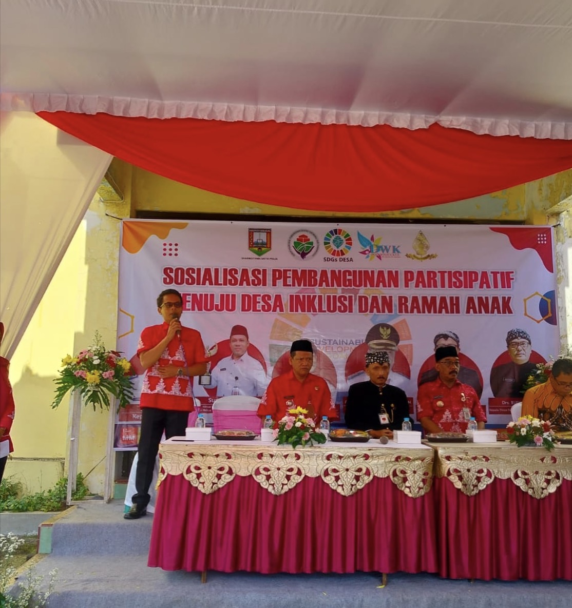 Sampul album Sosialisasi Pembangunan Partisipatif menuju Desa inklusi dan ramah anak